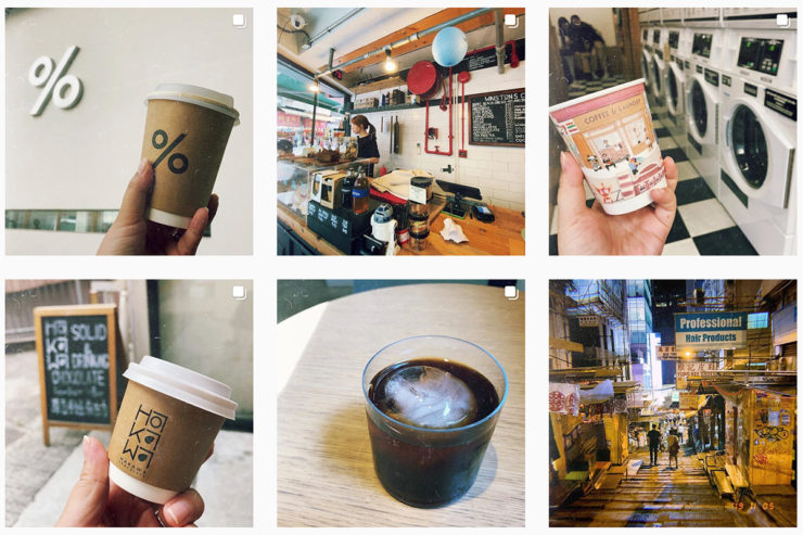 Instagramの一覧画面