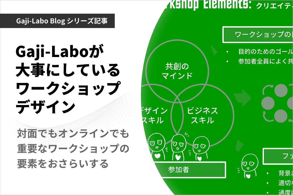 アイキャッチ画像:対面でもオンラインでも重要なワークショップの要素をおさらいする