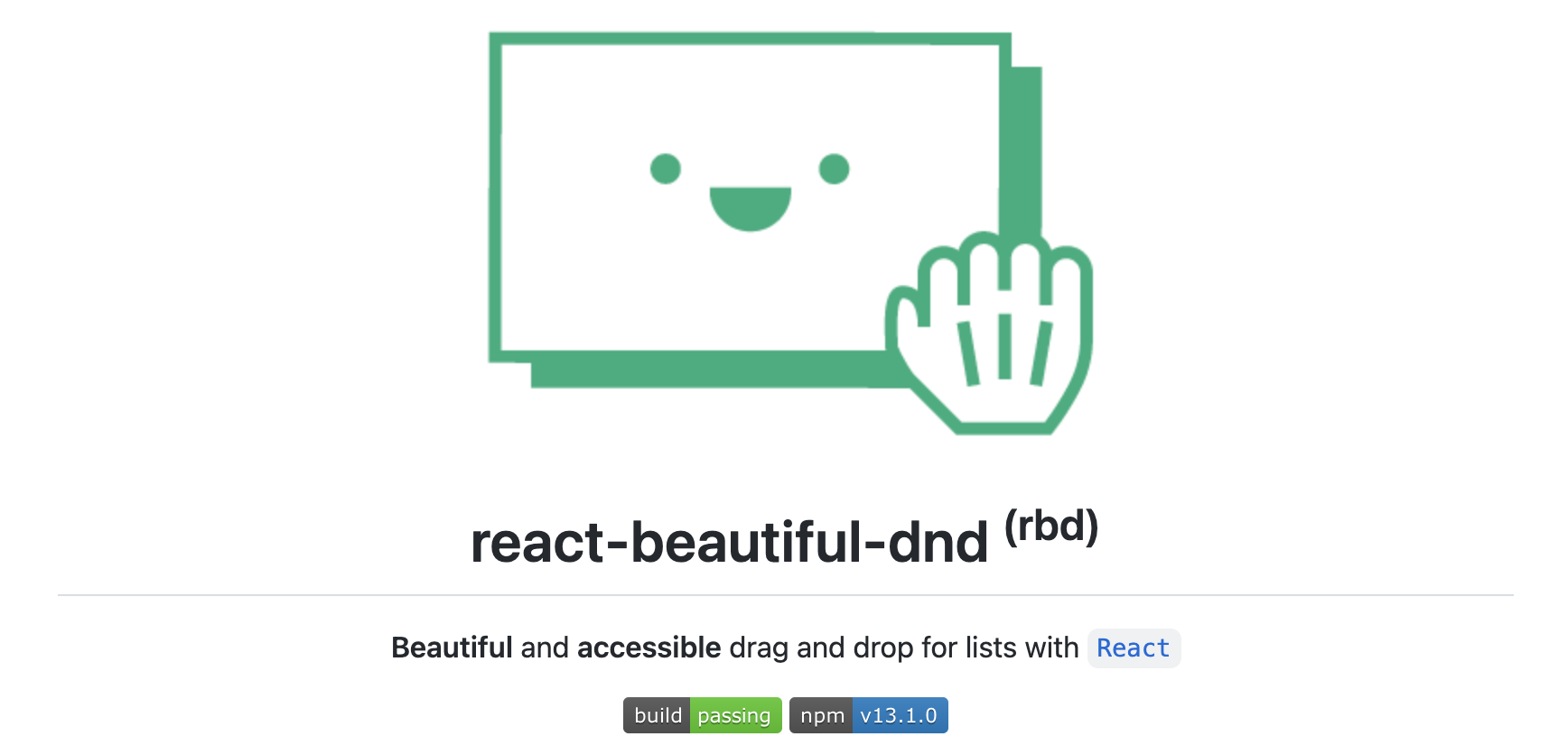 アイキャッチ画像：react-beautiful-dnd でドラッグ&ドロップが可能なリストコンポーネントを作成する